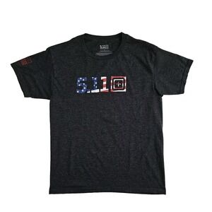 5.11 Tactical (Mens Medium) Short Sleeve T-Shirt Graphic Print Tee USA America